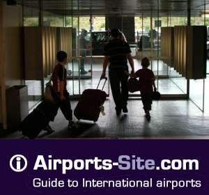 All airport services listed : Accommodations, car rental agencies, ground transfer service, parking and lounges